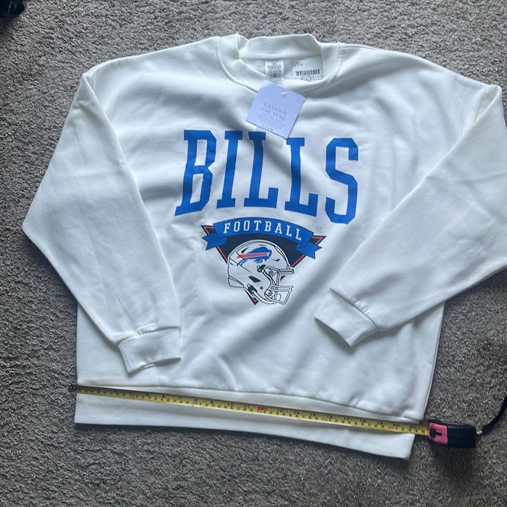 Buffalo Bills over sized women’s sweatshirt
